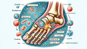 symptoms of high uric acid levels