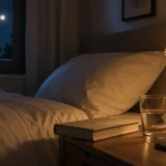 Calm bedroom at night representing the importance of sleep for health